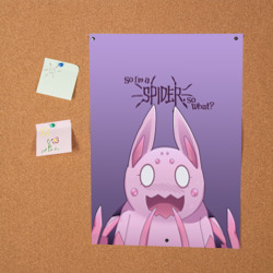 Постер Аниме Да, я паук, и что? - фото 2