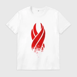 Мужская футболка хлопок Dead space обелиск