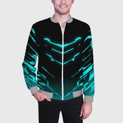 Мужской бомбер 3D Dead space Айзек Кларк - фото 2