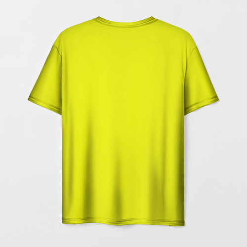 Мужская футболка 3D с принтом Sliknot bros, вид сзади #1