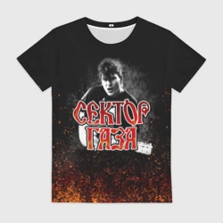 Женская футболка 3D Сектор Газа Юра Хой