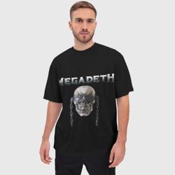 Мужская футболка oversize 3D Megadeth - фото 2