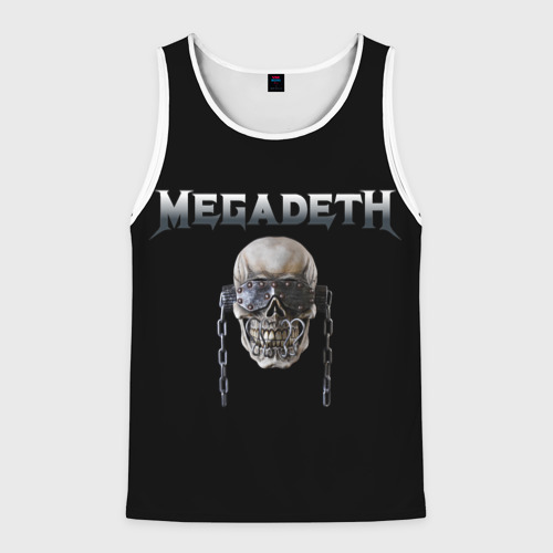 Мужская майка 3D Megadeth, цвет 3D печать