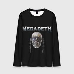 Мужской лонгслив 3D Megadeth