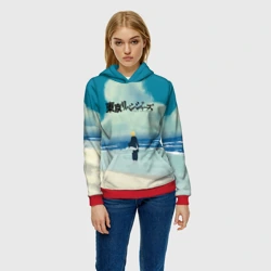 Женская толстовка 3D Майки в одиночестве - фото 2