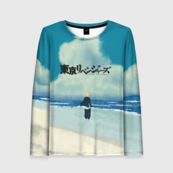 Женский лонгслив 3D Майки в одиночестве