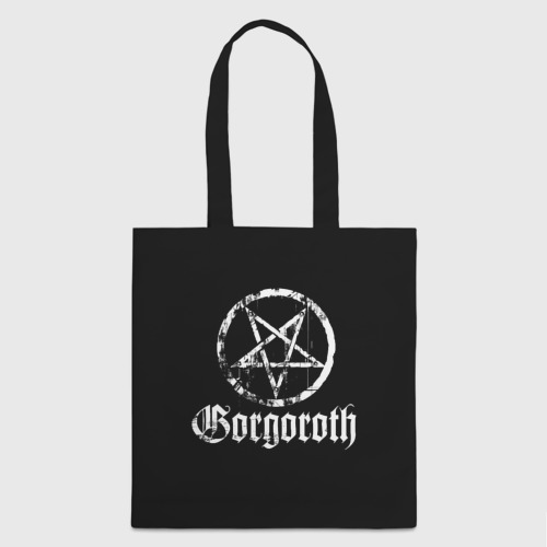 Шоппер 3D с принтом Gorgoroth, вид спереди #2