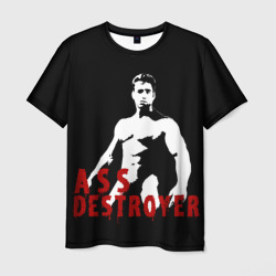 Ass destroyer SF 3D – Футболка с принтом купить со скидкой в -26%