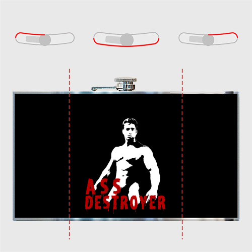 Фляга Ass destroyer SF 3D - фото 5