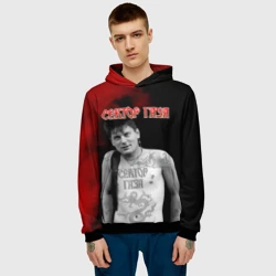 Мужская толстовка 3D Сектор Газа Юра Хой в татуировках - фото 2