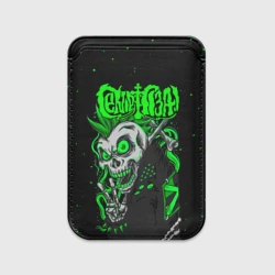 Картхолдер Magsafe магнитный Сектор Газа кислотно зеленый