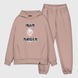 Мужской костюм oversize хлопок Iron Maiden Айрон мейден