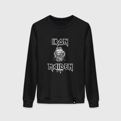 Женский свитшот хлопок Iron Maiden Айрон мейден