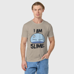Мужская футболка хлопок I am slime, Я слизь - фото 2