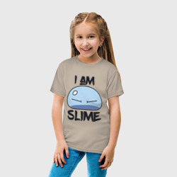 Детская футболка хлопок I am slime, Я слизь - фото 2