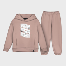 Детский костюм хлопок Oversize Майки, Манджиро Сано