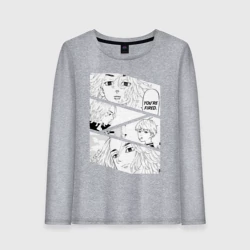 Женский лонгслив хлопок Майки, Манджиро Сано