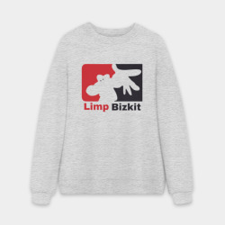 Мужской свитшот oversize без начеса хлопок Limp Bizkit