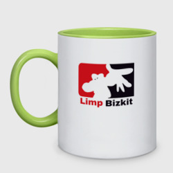 Кружка двухцветная Limp Bizkit