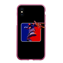 Чехол для iPhone XS Max матовый Logo LB