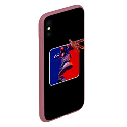 Чехол для iPhone XS Max матовый Logo LB - фото 2