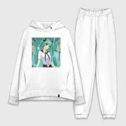 Женский костюм хлопок Oversize Бесконечное лето Мику