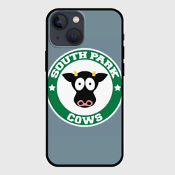 Чехол для iPhone 13 mini Коровы вперед