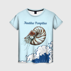 Женская футболка 3D Nautilus Pompilius океан