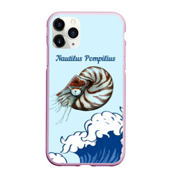 Чехол для iPhone 11 Pro Max матовый Nautilus Pompilius океан