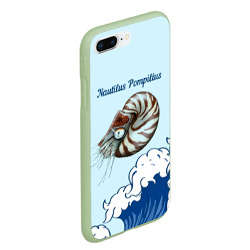 Чехол для iPhone 7Plus/8 Plus матовый Nautilus Pompilius океан - фото 2