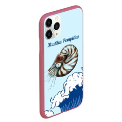 Чехол для iPhone 11 Pro Max матовый Nautilus Pompilius океан - фото 2