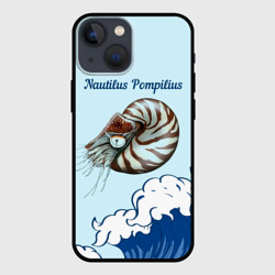 Чехол для iPhone 13 mini Nautilus Pompilius океан