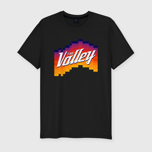 Мужская футболка хлопок Slim Финикс - The Valley, цвет черный