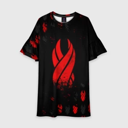 Детское платье 3D Dead space обелиск