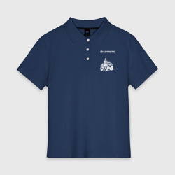 Женское поло хлопок CFmoto СФ мото квадроцикл