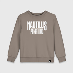 Детский свитшот хлопок Nautilus Pompilius логотип