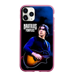 Чехол для iPhone 11 Pro Max матовый Вячеслав Бутусов Nautilus Pompilius