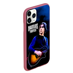 Чехол для iPhone 11 Pro Max матовый Вячеслав Бутусов Nautilus Pompilius - фото 2