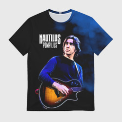 Мужская футболка 3D Вячеслав Бутусов Nautilus Pompilius