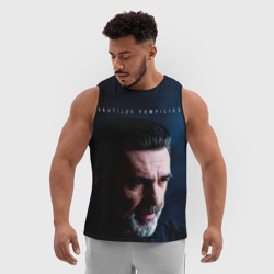 Мужская спортивная майка 3D Nautilus Pompilius Вячеслав Бутусов - фото 2