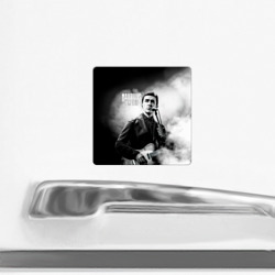 Магнит с принтом Вячеслав Бутусов Наутилус Помпилиус для любого человека, вид спереди №2. Цвет основы: белый