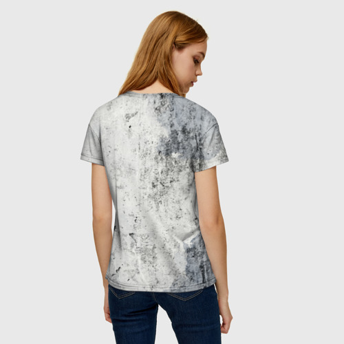 Женская футболка 3D с принтом COUNTER TERRORIST | CS GO (Z), вид сзади #2