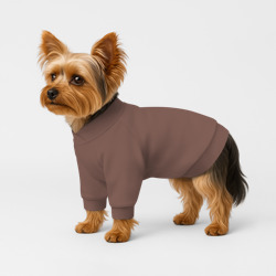 Свитшот для собак хлопок Полина Корона на спине - фото 2