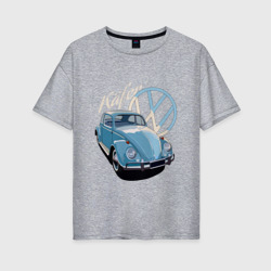 Женская футболка хлопок Oversize VW Kafer Skylik