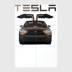 Магнитный плакат 2Х3 Tesla model X Skylik