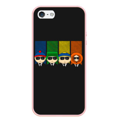 Чехол для iPhone 5/5S матовый South Park FBI