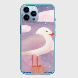 Чехол для iPhone 14 Pro Max Отдыхающая чайка