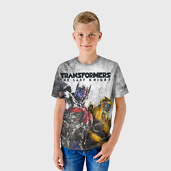 Детская футболка 3D Оптимус и Бамблби - фото 2