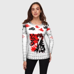 Женский лонгслив 3D Дороро Dororo Хяккимару - фото 2