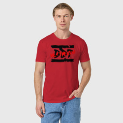 Мужская футболка хлопок DDT не стреляй! - фото 2
